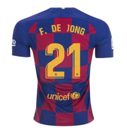 camiseta Frenkie de Jong Barcelona 2020 primera equipacion
