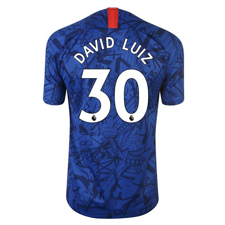 Camiseta primera equipacion David Luiz Chelsea 2020