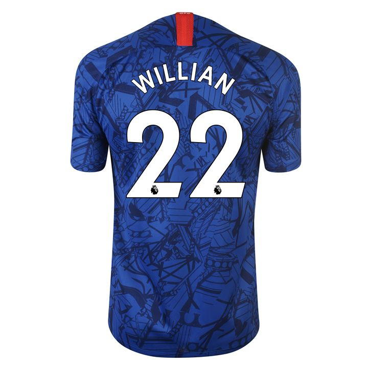Camiseta primera equipacion Willian Chelsea 2020