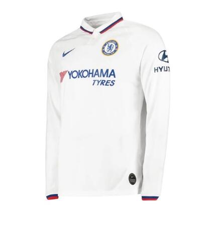 camiseta segunda equipacion del Chelsea 2020 manga larga