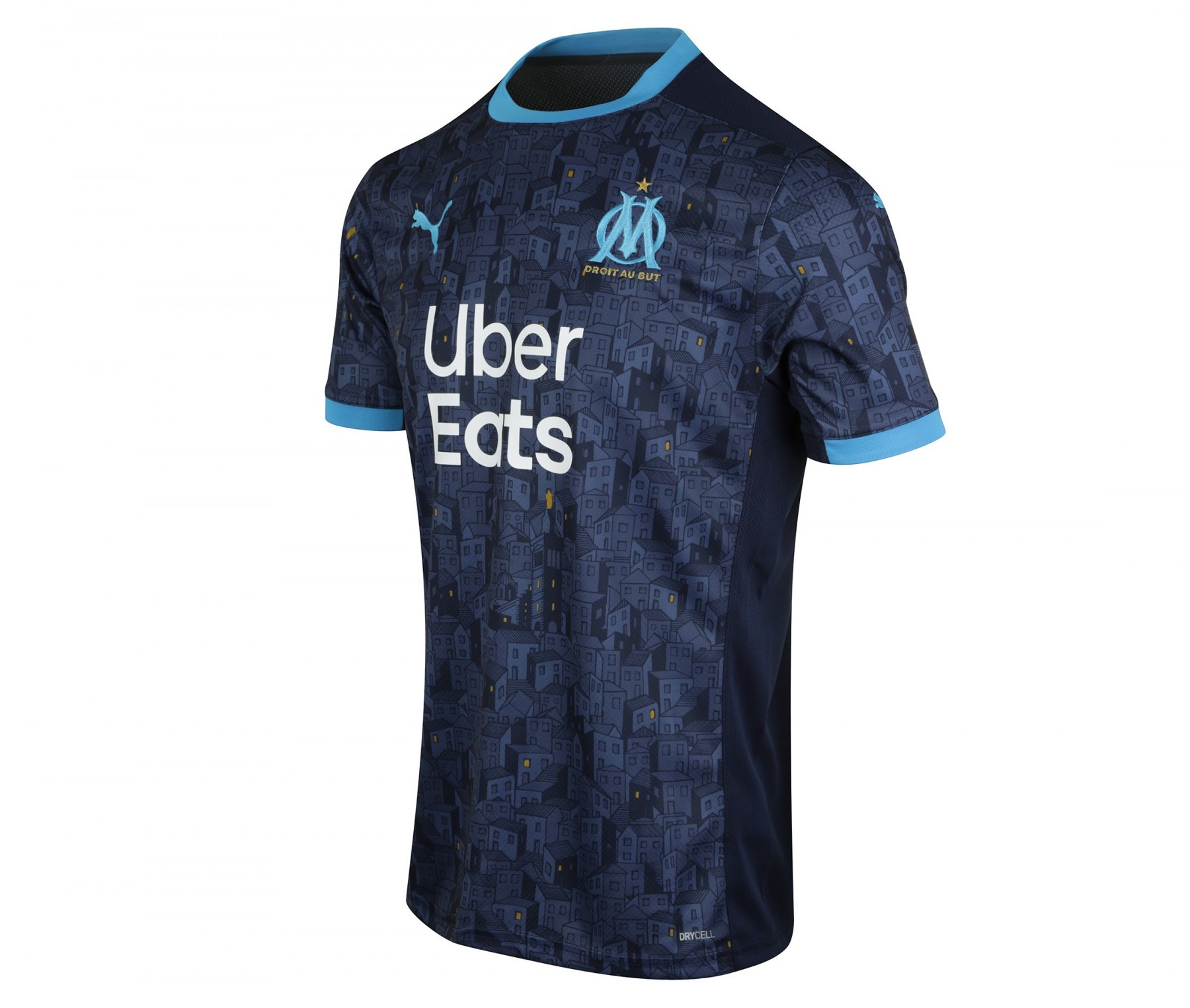 camiseta segunda equipacion del Marsella 2020-2021