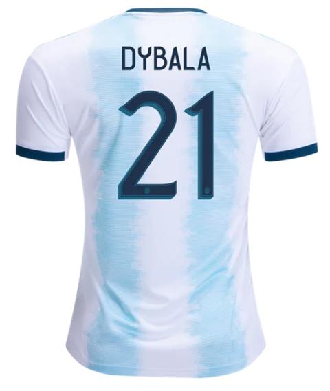 camisetas dybala argentina 2020 primera equipacion