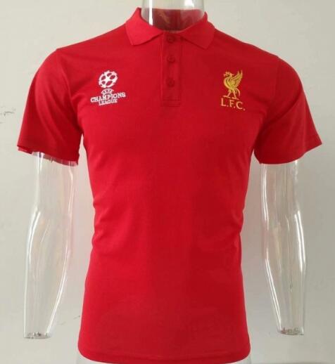 camiseta 2019-2020 Liverpool Polo rojo