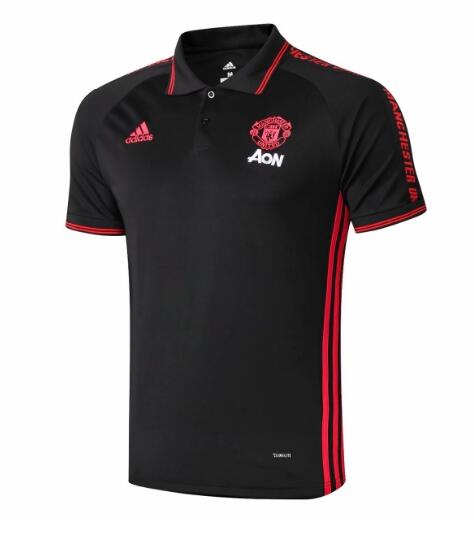 camiseta 2019-2020 Manchester United Polo negro