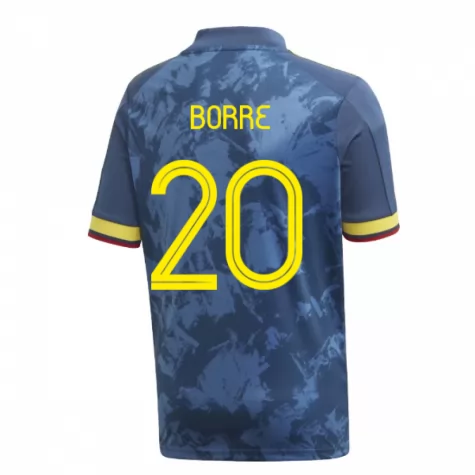 camiseta segunda equipacion borre Colombia 2021