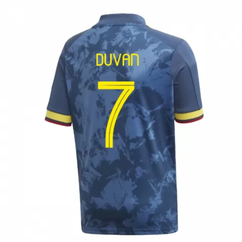 camiseta segunda equipacion duvan Colombia 2021