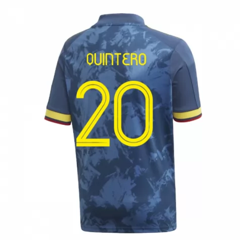 camiseta segunda equipacion quintero Colombia 2021