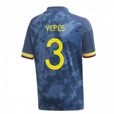 camiseta segunda equipacion yepes Colombia 2021