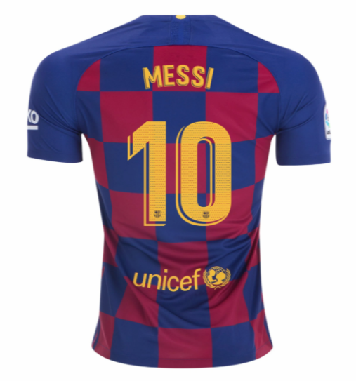 camiseta Lionel Messi Barcelona 2020 primera equipacion