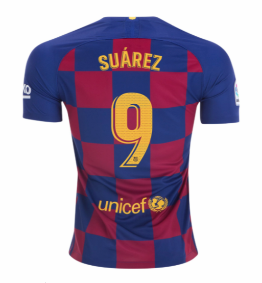 camiseta Luis Suarez Barcelona 2020 primera equipacion