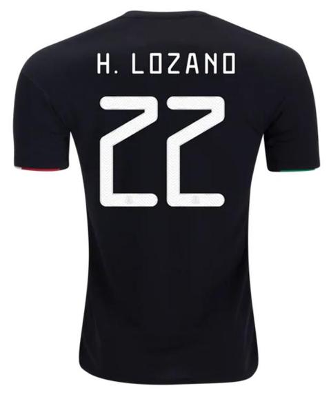 camiseta h.lozano Mexico 2019-2020 primera equipacion