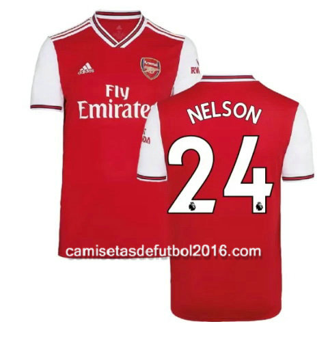 camiseta Nelson primera equipacion Arsenal 2020
