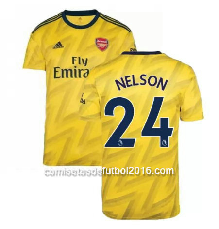 camiseta Nelson segunda equipacion Arsenal 2020