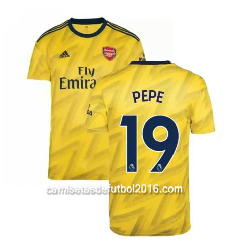 camiseta Pepe segunda equipacion Arsenal 2020