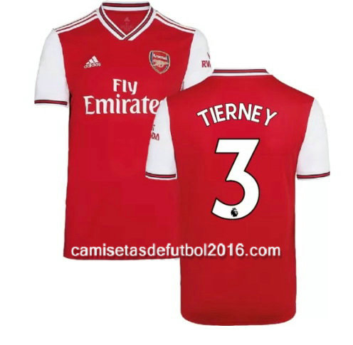 camiseta Tierney primera equipacion Arsenal 2020