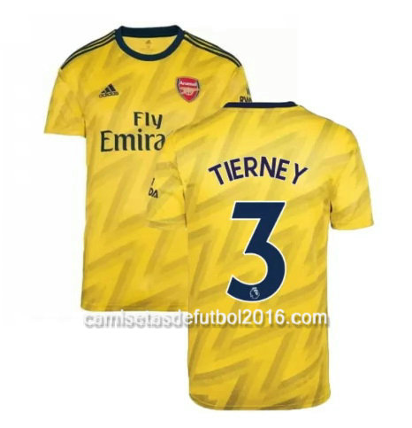camiseta Tierney segunda equipacion Arsenal 2020