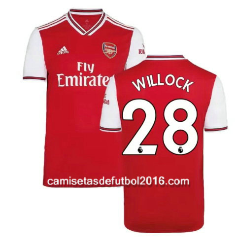 camiseta Willock primera equipacion Arsenal 2020