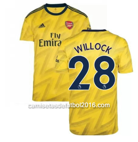 camiseta Willock segunda equipacion Arsenal 2020