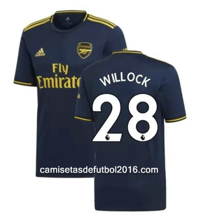 camiseta Willock tercera equipacion Arsenal 2020