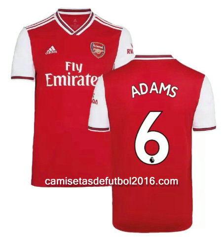 camiseta adams primera equipacion Arsenal 2020