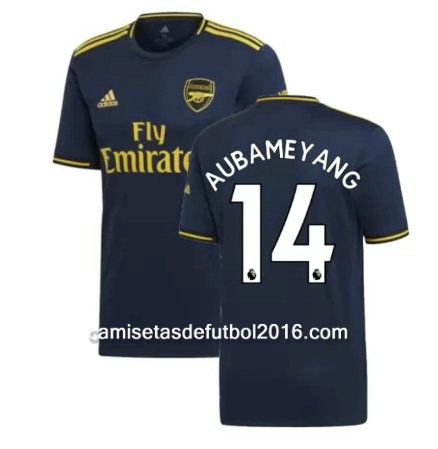 camiseta aubameyang tercera equipacion Arsenal 2020