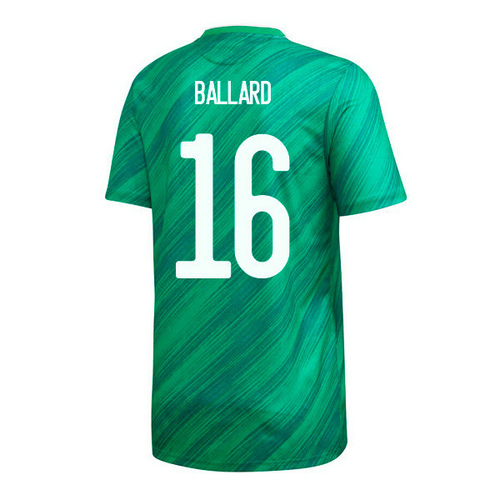 camiseta ballard 16 primera equipacion Irlanda Del Norte 2020-2021