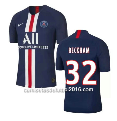 camiseta beckham primera equipacion PSG 2020
