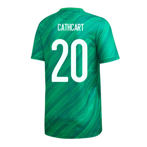camiseta cathcart 20 primera equipacion Irlanda Del Norte 2020-2021