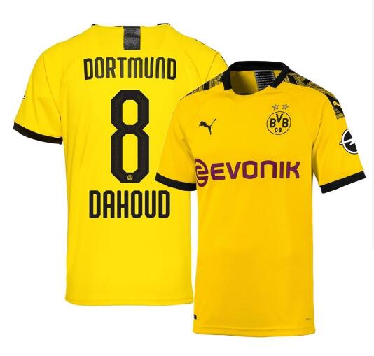 camiseta dahoud Dortmund primera equipacion 2020
