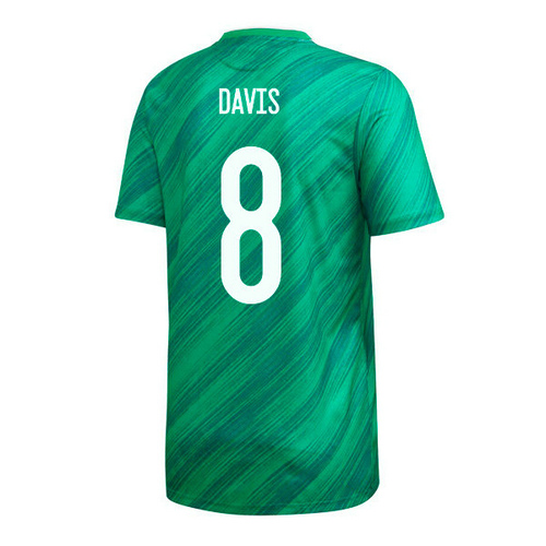 camiseta davis 8 primera equipacion Irlanda Del Norte 2020-2021