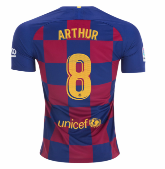 camiseta arthur Barcelona 2020 primera equipacion