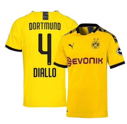 camiseta diallo Dortmund primera equipacion 2020