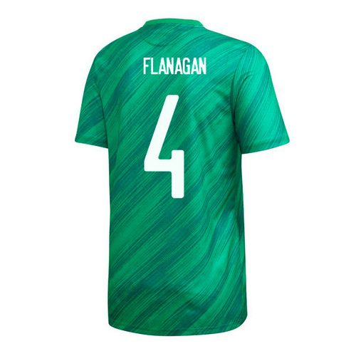 camiseta flanagan 4 primera equipacion Irlanda Del Norte 2020-2021