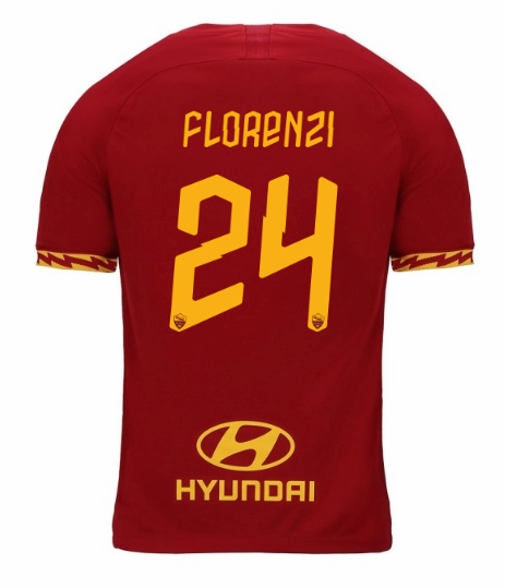 camiseta primera equipacion florenzi Roma 2020