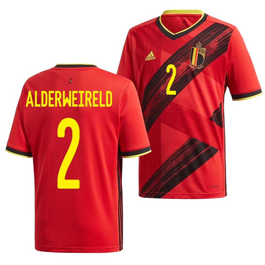 camiseta toby alderweireld primera equipacion de Belgica 2020