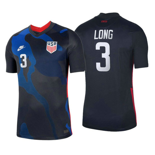 camiseta futbol Estados Unidos aaron long 2020-2021 segunda equipacion
