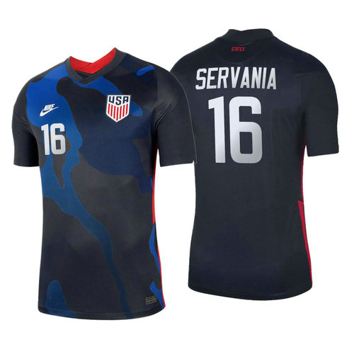camiseta futbol Estados Unidos brandon servania 2020-2021 segunda equipacion