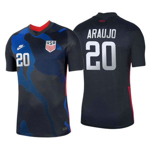 camiseta futbol Estados Unidos julian araujo 2020-2021 segunda equipacion