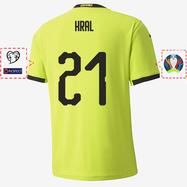 camiseta segunda equipacion alex kral Czech Republic 2021