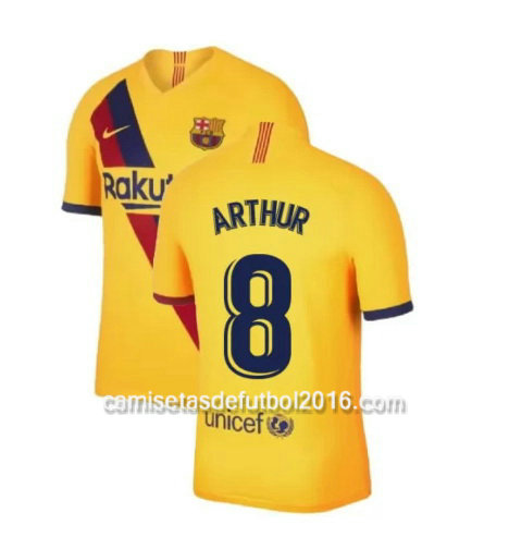 camiseta futbol arthur Barcelona 2020 segunda equipacion