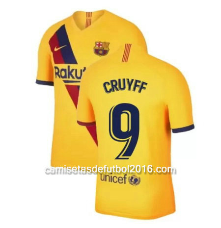 camiseta futbol cruyff Barcelona 2020 segunda equipacion