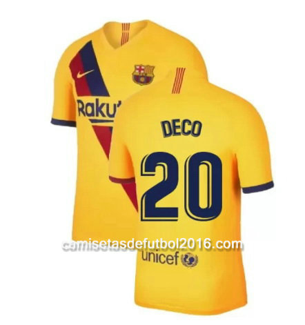 camiseta futbol deco Barcelona 2020 segunda equipacion