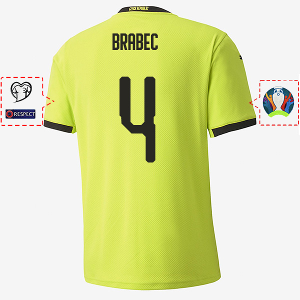 camiseta segunda equipacion jakub brabec Czech Republic 2021