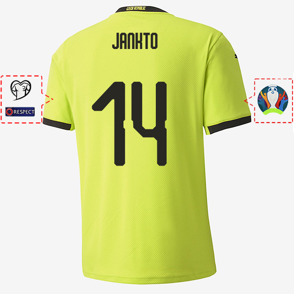 camiseta segunda equipacion jakub jankto Czech Republic 2021