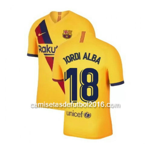 camiseta futbol jordi alba Barcelona 2020 segunda equipacion