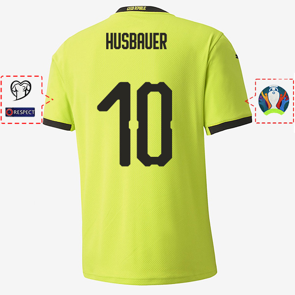 camiseta segunda equipacion josef husbauer Czech Republic 2021