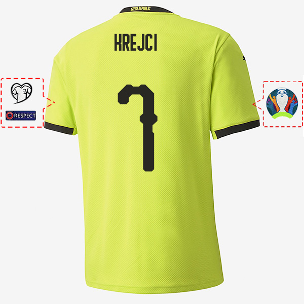camiseta segunda equipacion ladislav krejci Czech Republic 2021