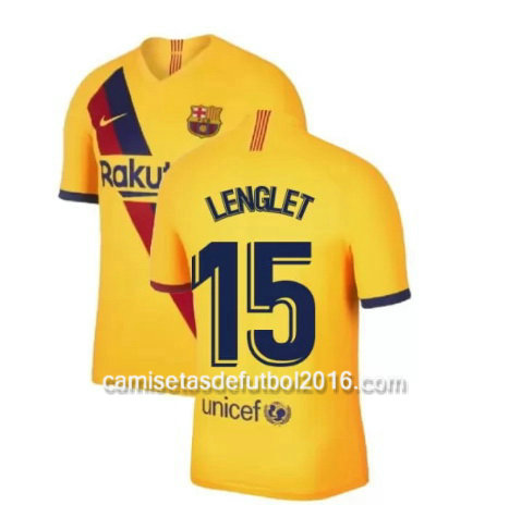 camiseta futbol lenglet Barcelona 2020 segunda equipacion
