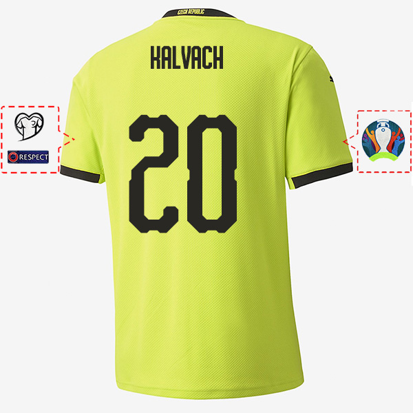 camiseta segunda equipacion lukas kalvach Czech Republic 2021