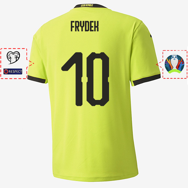 camiseta segunda equipacion martin frydek Czech Republic 2021